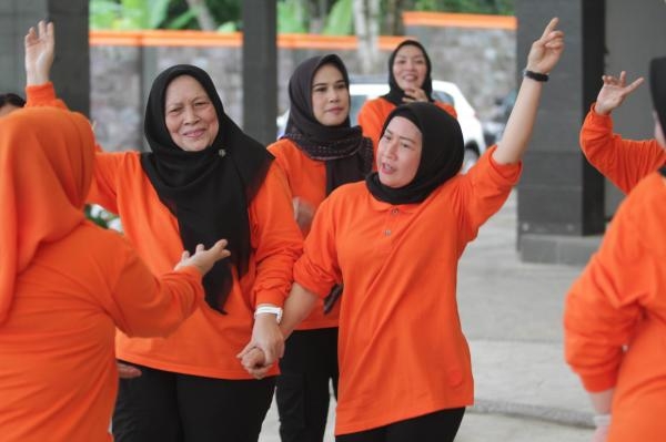 Sambut Hari Sumpah Pemuda, DWP Sumut Gelar Outbound